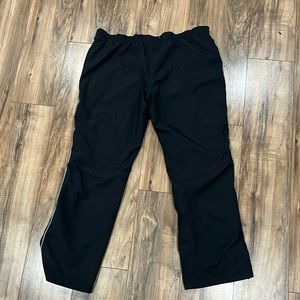 Nike black wind breaker pants